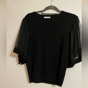 Calligraphie Black Top, Size M